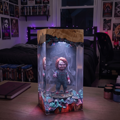 Horror Resin Lamps