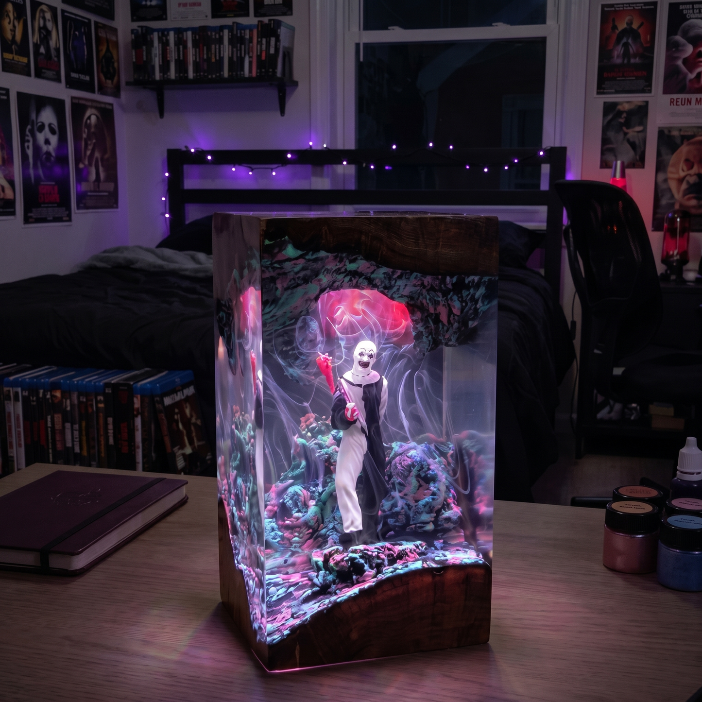 Horror Resin Lamps