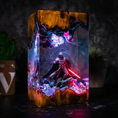 Vader Resin Lamp