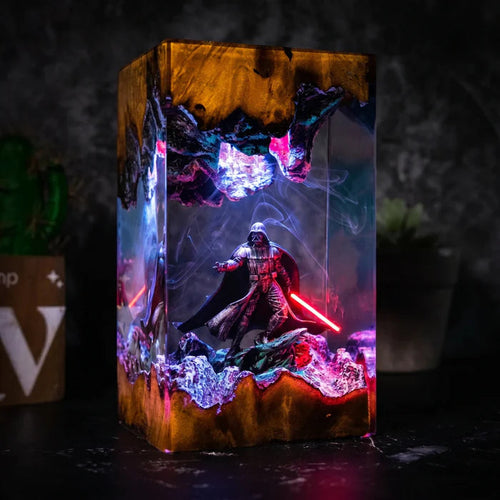 Vader Resin Lamp